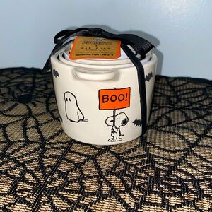 Rae Dunn Peanuts SNOOPY 2024 Halloween Measuring Cups - SET OF 4 - Boo Sign NWT